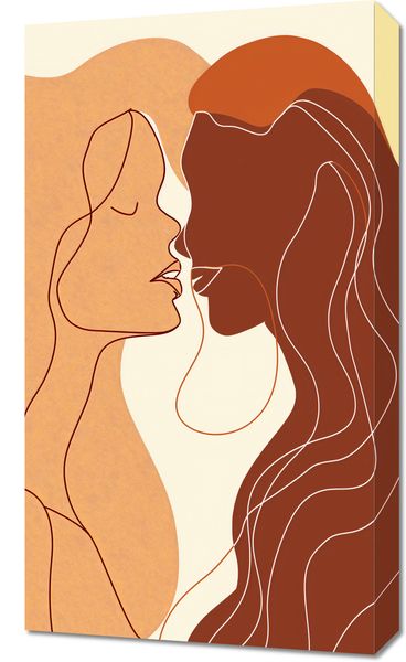 Obraz 40x70cm Zmysłowość Syntez zdjęcie 1