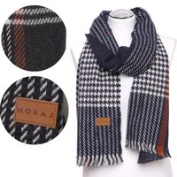 Elegancki Szal Męski Szalik Jesienny Zimowy CIEPŁY Modny MORAJ