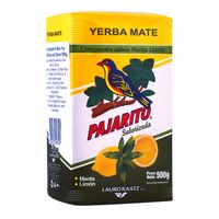 Yerba Mate Pajarito Menta Limon 500g 0,5kg