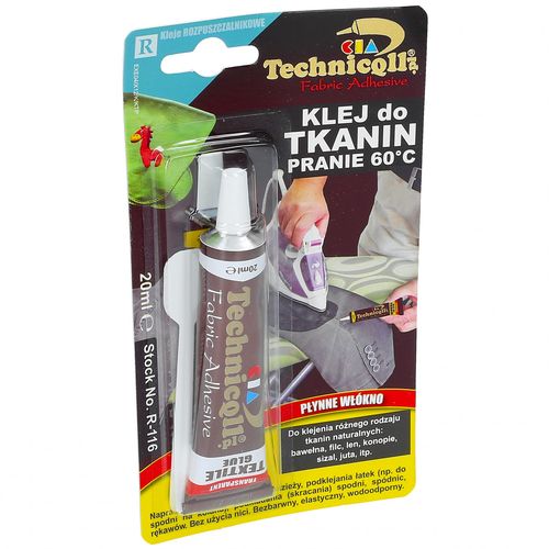 KLEJ DO TKANIN TECHNICQLL 20ML na Arena.pl
