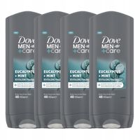 Dove Men+Care Męski żel pod prysznic 3w1 Eucalyptus&Mint 4x400ml