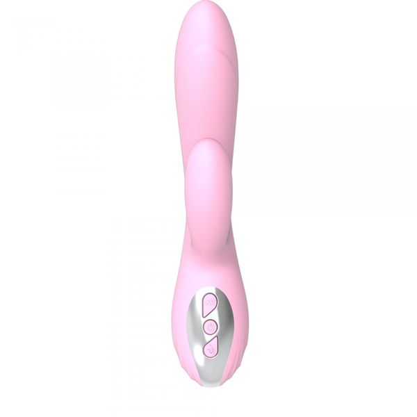 Wibrator Joker Heating Double Vibrating Massage Stick Pink zdjęcie 1