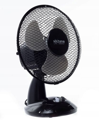 WENTYLATOR WIATRAK STOŁOWY STOJĄCY BIURKOWY OSCYLACJA CICHY MOCNY na Arena.pl