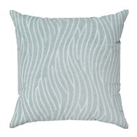 Poszewka dekoracyjna LILI 40x40 niebieska z falującym wzorem