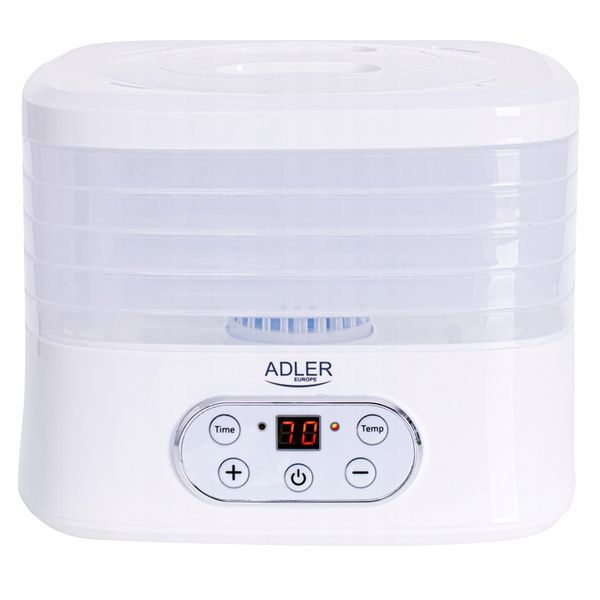 SUSZARKA DO GRZYBÓW 550W OWOCÓW WARZYW ZIÓŁ 5 SIT Z WYŚWIETLACZEM LED zdjęcie 11