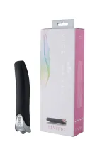 vibe therapy tantric black - wodoodporny model silikonowy, 7 trybow