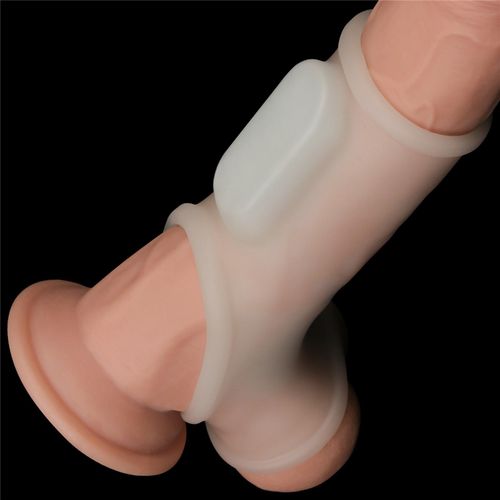 vibrating silk knights ring with scrotum sleeve na Arena.pl