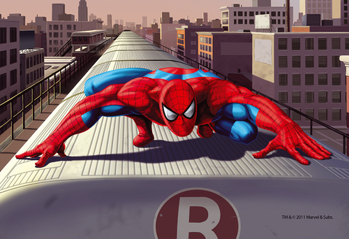 TREFL Puzzle mini 54 el. Spider Man (19374) na Arena.pl