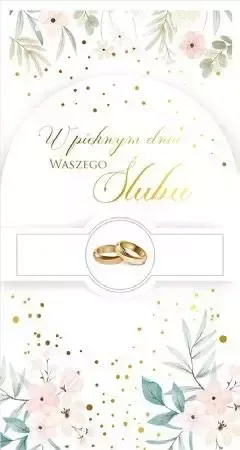 Karnet Pm-243 Ślub zdjęcie 1