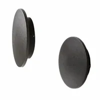 AZzardo Kinkiet ścienny okrągły 24W LED ANCONA L BLACK AZ2852