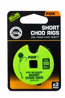 2 x PRZYPON FOX CHOD RIG SHORT ROZM 5 30lb