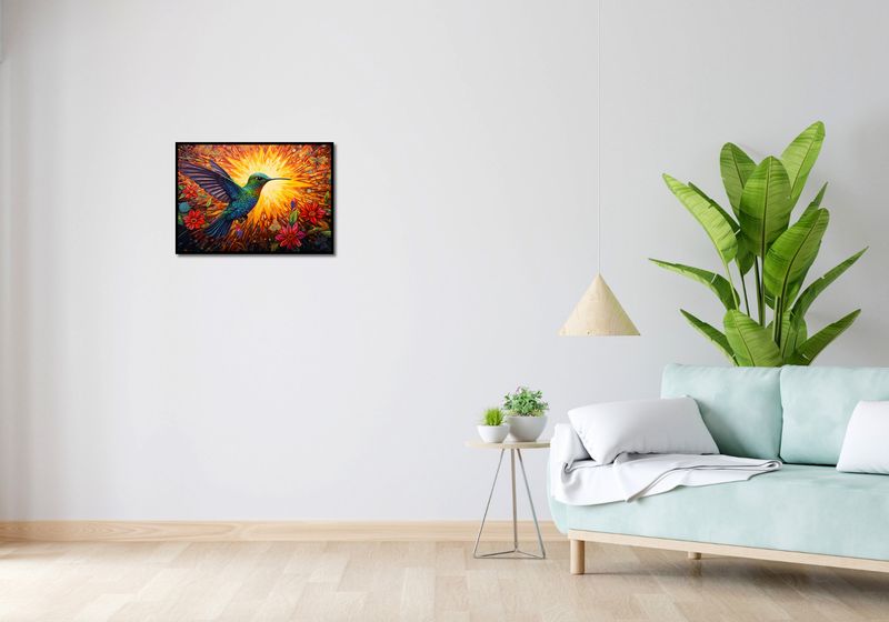 Plakat 59,4x42cm Koliber Barw zdjęcie 4