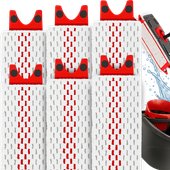 6X WKŁAD DO MOPA VILEDA ULTRAMAX XL 42CM PŁASKI ZAPAS NAKŁADKA ULTRAMAT