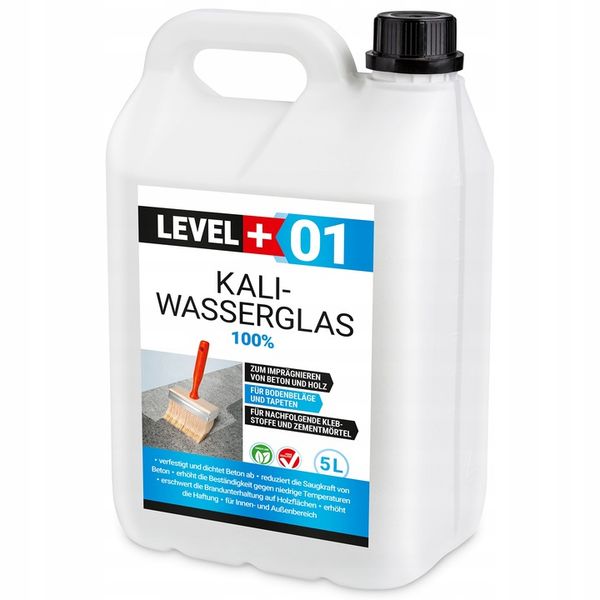 Szkło Wodne 5L Potasowe Level+01 zdjęcie 1
