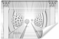 Fototapeta Do Jadalni ABSTRAKCJA Kule Tunel Efekt 3D 405cm x 270cm