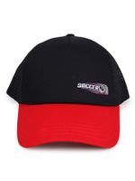 Czapka z daszkiem bejsbolówka chłopięca siateczkowy tył czarna 50-54 YOCLUB