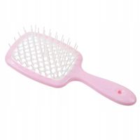 Janeke Superbrush Normal Szczotka do rozczesywania pastelowo różowa