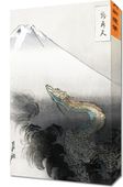 Obraz 30x50cm Ryū Shōten, Gekko Japoński Vintage do Salonu