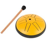 Bęben Językowy A-Pentatonic Żółty + Pałeczka Sela Tongue Drum SETD4M3