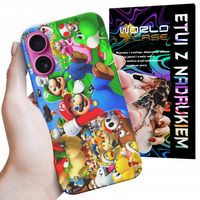 ETUI CASE DO IPHONE 16 - SUPER MARIO BROS BAJKI WZORY WYBÓR