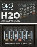Zestaw farby do brwi i rzęs oksydant H20 Liquid Hybrid Tint Set OkO