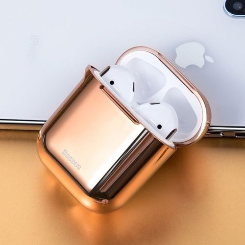 Etui Baseus Shining Hook Case do Apple AirPods (złote) na Arena.pl