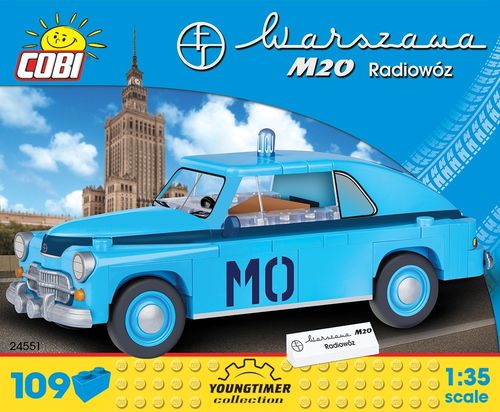 Klocki Youngtimer Collection - Warszawa M20 Radiowóz na Arena.pl