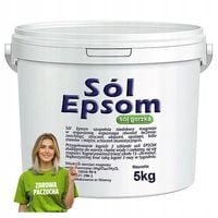 Sól gorzka Epsom rzymska siarczan magnezu do kąpieli relaks detoks 5kg