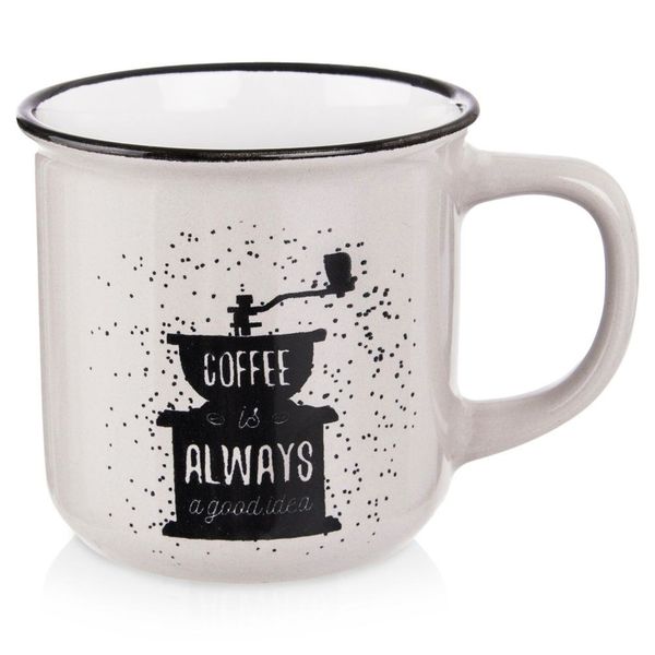 Kubek do kawy ceramiczny 370 ml zdjęcie 1