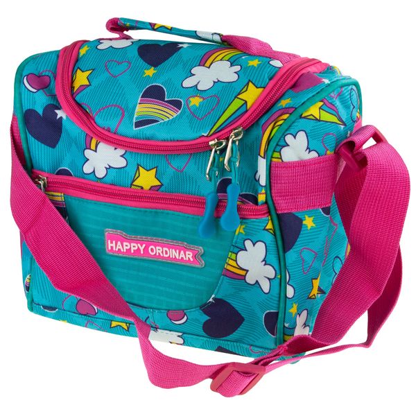 LUNCH BAG TORBA TERMICZNA DZIECIĘCA NIEBIESKA zdjęcie 2