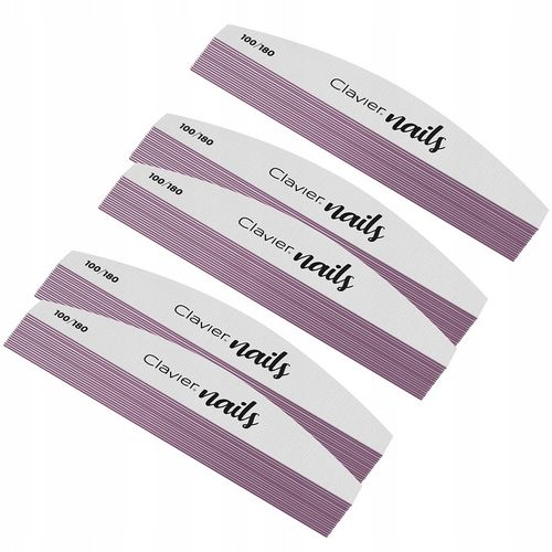 Pilnik Pilniczek Do Paznokci Łódka Manicure Pedicure 100/180 - 50 Szt. na Arena.pl