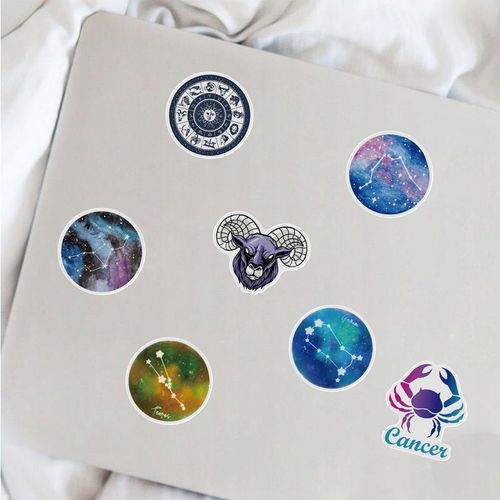 NAKLEJKI STICKERS BOMB MIX ZODIAK WLEPY 100 SZT na Arena.pl