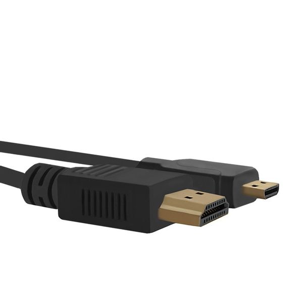 Qoltec Kabel HDMI A męski | Micro HDMI D męski | 1m zdjęcie 1
