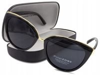 OKULARY PRZECIWSŁONECZNE DAMSKIE POLARYZACYJNE Z FILTREM UV400 KOCIE + ETUI