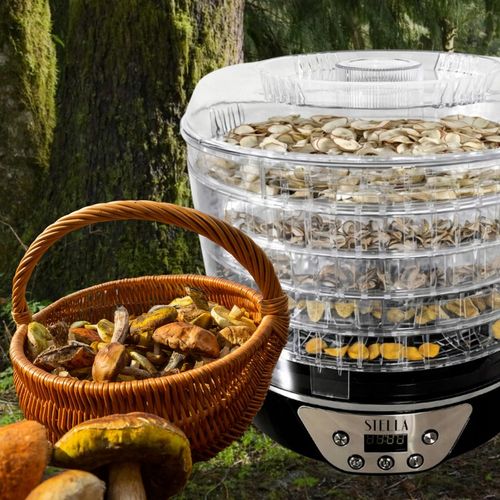 MOCNA SUSZARKA SPOŻYWCZA 520W DO GRZYBÓW OWOCÓW ZIÓŁ 5 SIT STELLA STSG-520 na Arena.pl