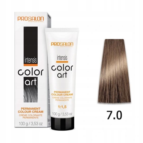 CHANTAL COLOR ART Farba do włosów 7,0 - 100ml zdjęcie 3