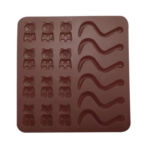 Forma Silikonowa Żelki (Brąz) na Arena.pl