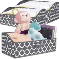 Kosze z tkaniny do przechowywania z uchwytami 3szt