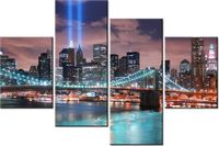 140CM 70 OBRAZ PANORAMA MANHATTANU ŚCIENNY