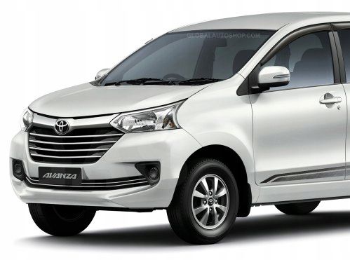 Toyota Avanza - Chromowane Listwy Chrome Grill Atrapy Zderzaka Tuning na Arena.pl