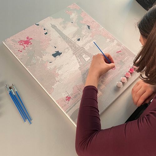 Malowanie po Numerach 40x50 Obraz na Ramie do Malowania Zestaw dla Dzieci na Arena.pl