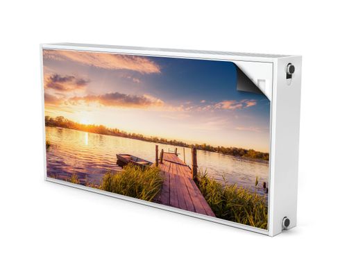 MASKOWNICA Magnetyczna Na Kaloryfer Zachód Słońca Jezioro 100cm x 60cm na Arena.pl