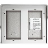 Obudowa natynkowa z daszkiem do paneli Sfera - 4 moduły - Aluminium Legrand 350641