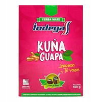 Yerba Mate Indega Kuna Guapa 500g Ginger Katuava 0,5kg
