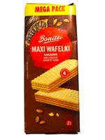 Wafle Bonitki maxi wafelki 450g Kakaowe