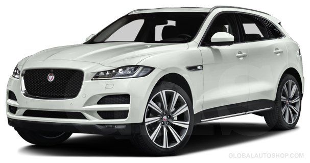JAGUAR F-PACE - Listwy CHROM na drzwi boczne dekoracyjne chromowane zdjęcie 1