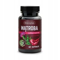Skoczylas WĄTROBA Ostropest Plamisty Karczoch 60 kapsułek Zdrowa wątroba