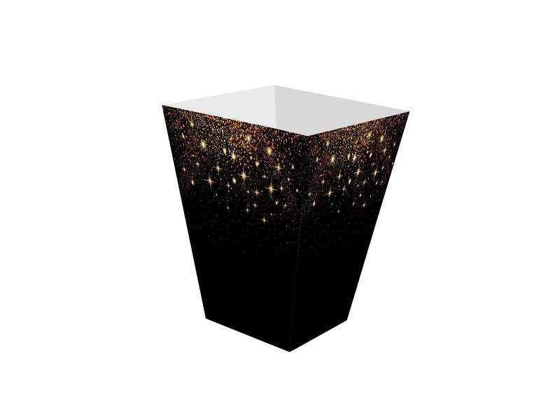 Pudełka na popcorn Sparkling, 6 szt. zdjęcie 1