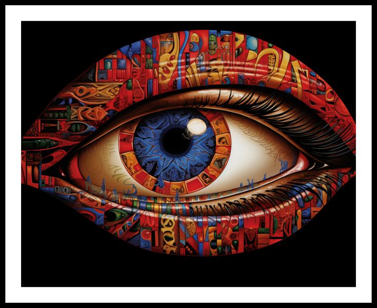 Plakat 76x60,5cm W Oku Obserwatora zdjęcie 3