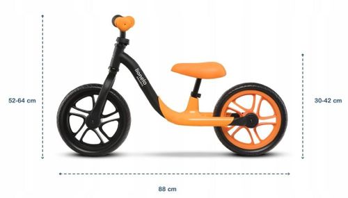 Rowerek ALEX Orange 12 cali eva na Arena.pl